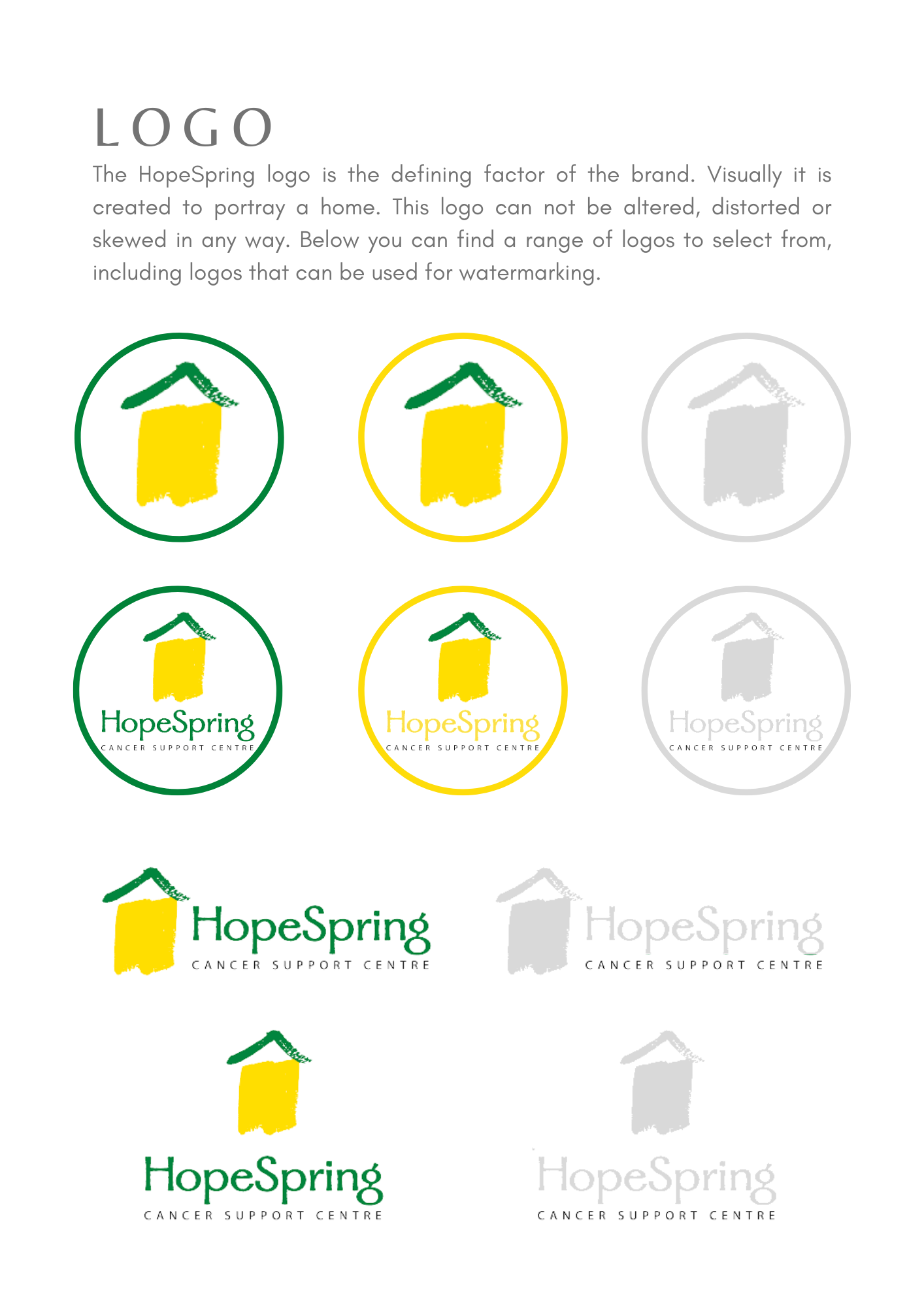 HopeSpring project work