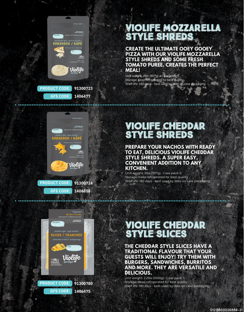 Violife campaign content